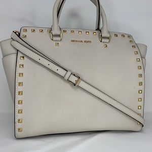 Michael Kors Selma Stud Large NS Saffiano Leather